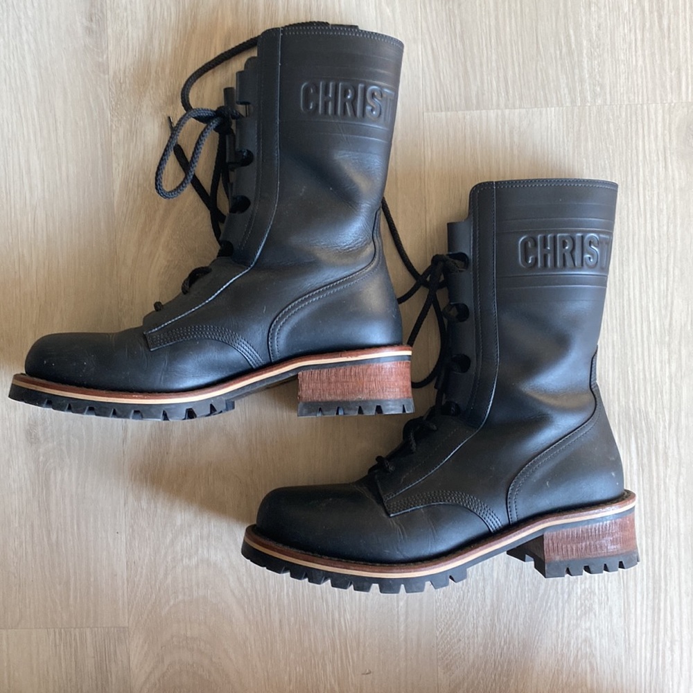Dior Combat Boots - Picture 3 of 9